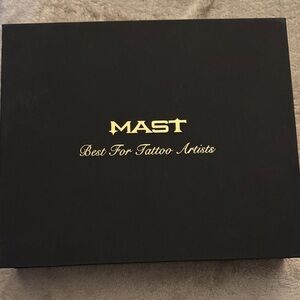 Mast Black and Gold Electronics Box Tatoo Tools